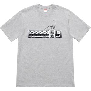 supreme keyboard tee black