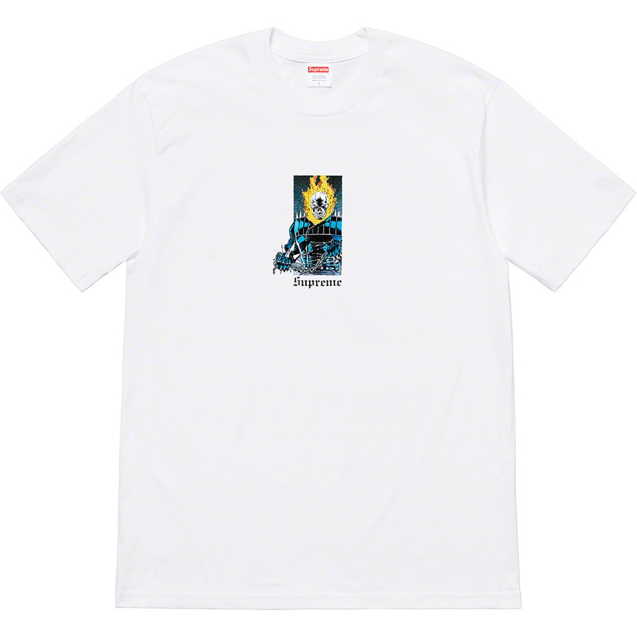 Details on Ghost Rider© Tee White from spring summer
                                                    2019 (Price is $44)