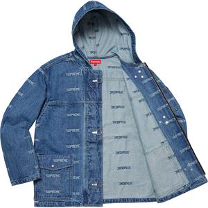 Logo Denim Turnout Jacket - spring summer 2019 - Supreme