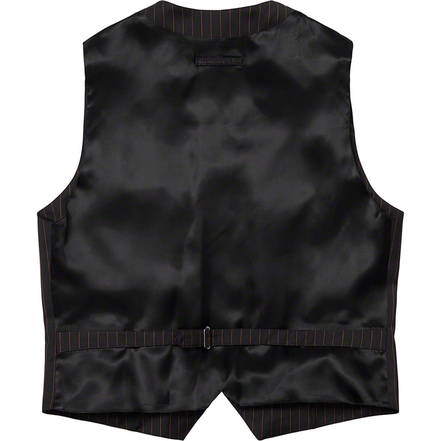 Jean Paul Gaultier Pinstripe Cargo Suit Vest - spring summer 2019 - Supreme