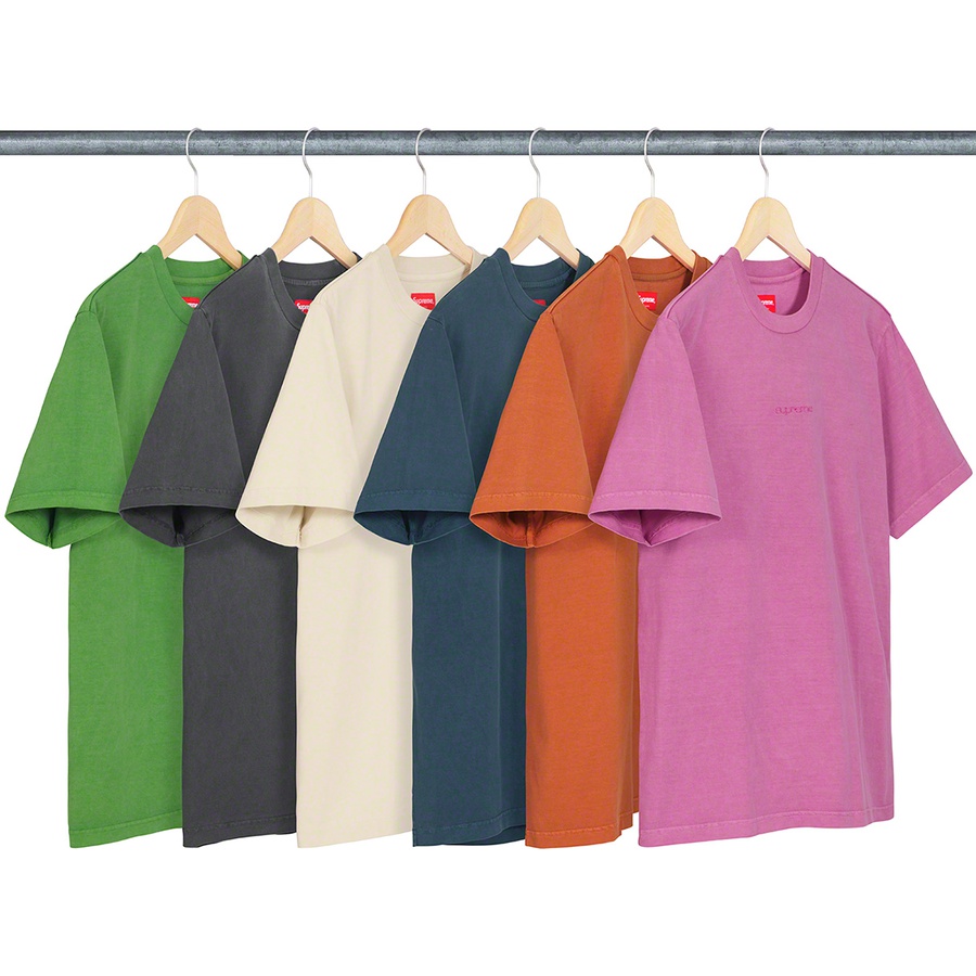 Supreme Overdyed Tee releasing on Week 8 for spring summer 2019