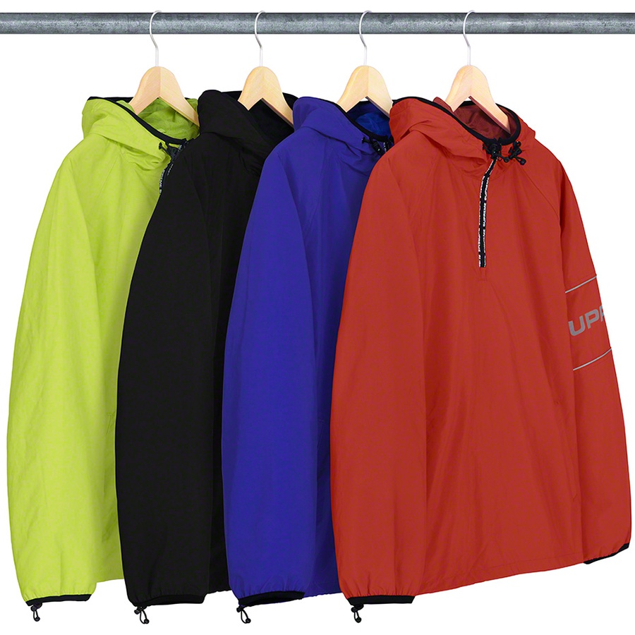 ripstop hooded pullover