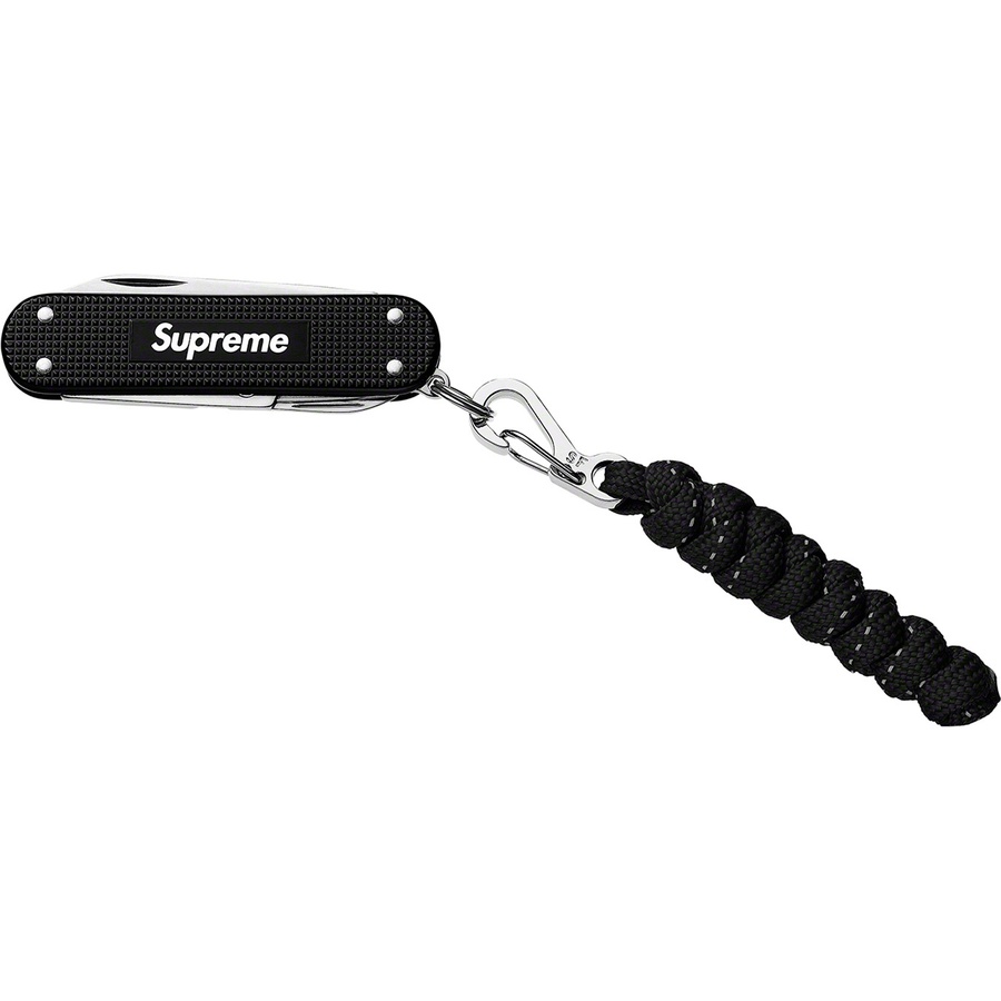 Details on Supreme Victorinox Classic Alox Knife Black from spring summer
                                                    2019 (Price is $54)