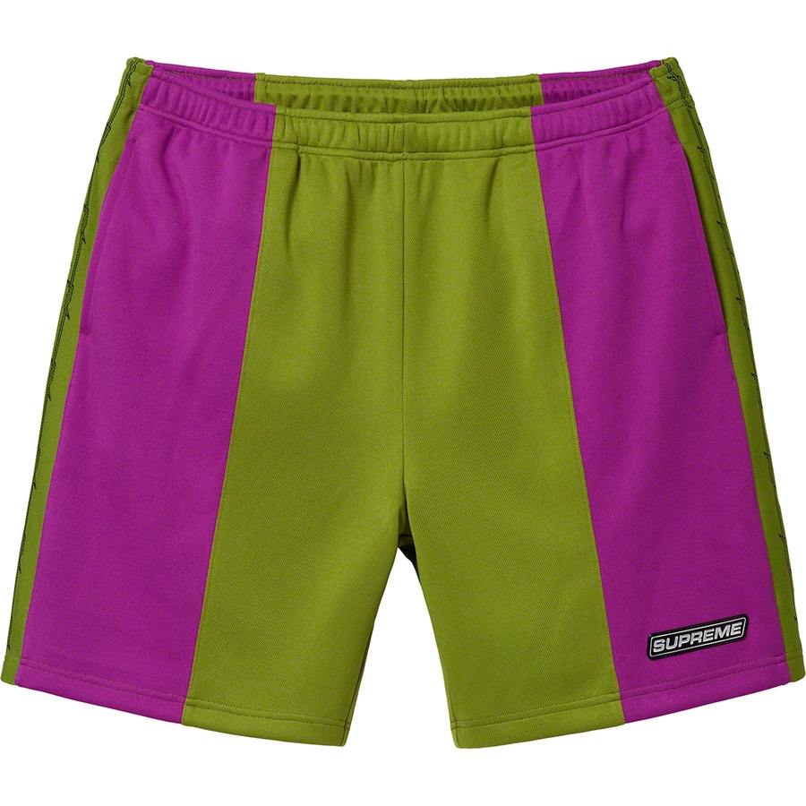 Details on Barbed Wire Athletic Short Purple from spring summer
                                                    2019 (Price is $118)