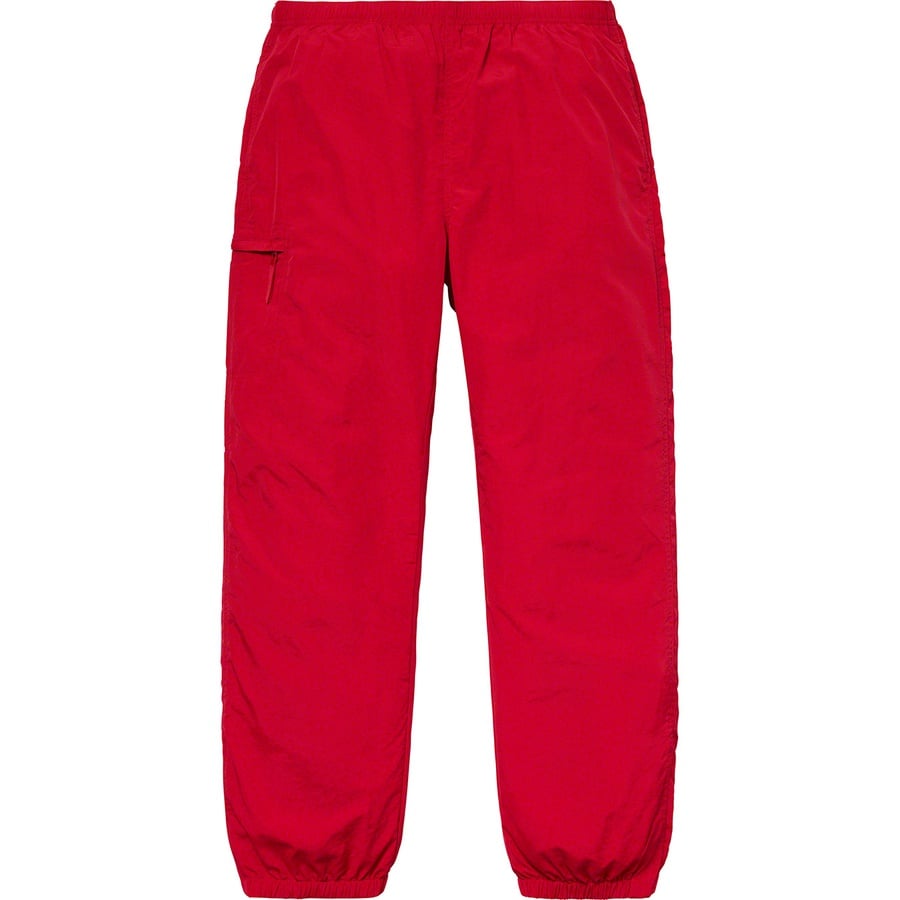 Details on Nylon Trail Pant Red from spring summer
                                                    2019 (Price is $128)