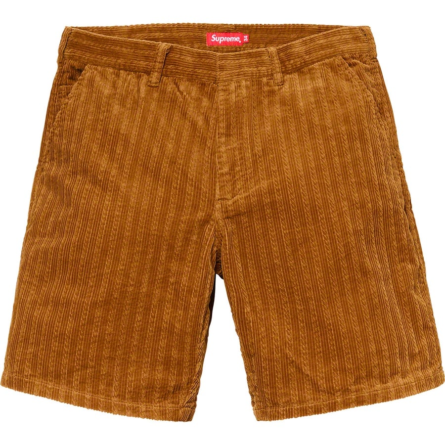 Details on Rope Corduroy Work Short Brown from spring summer
                                                    2019 (Price is $118)