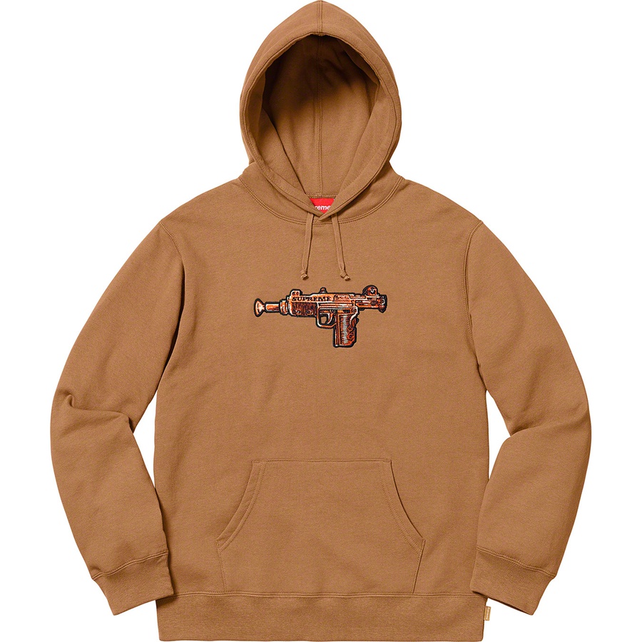Details on Toy Uzi Hooded Sweatshirt Brown from spring summer
                                                    2019 (Price is $158)