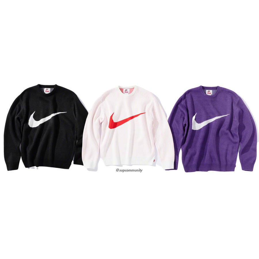 Nike Swoosh Sweater - spring summer 2019 - Supreme