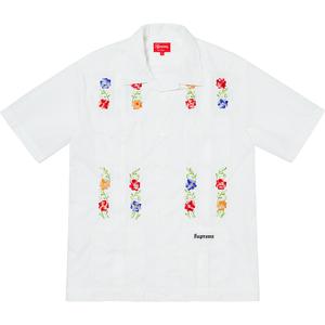 Flowers Guayabera S S Shirt - spring summer 2019 - Supreme