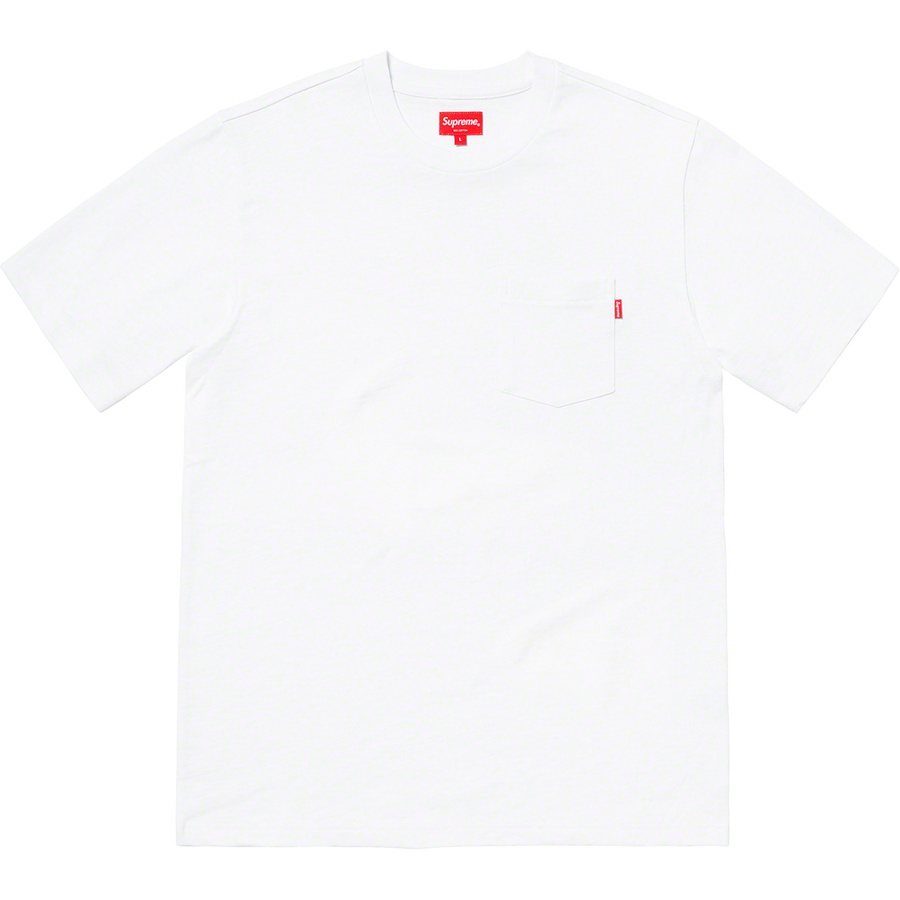 Details on S S Pocket Tee White from spring summer
                                                    2019 (Price is $62)