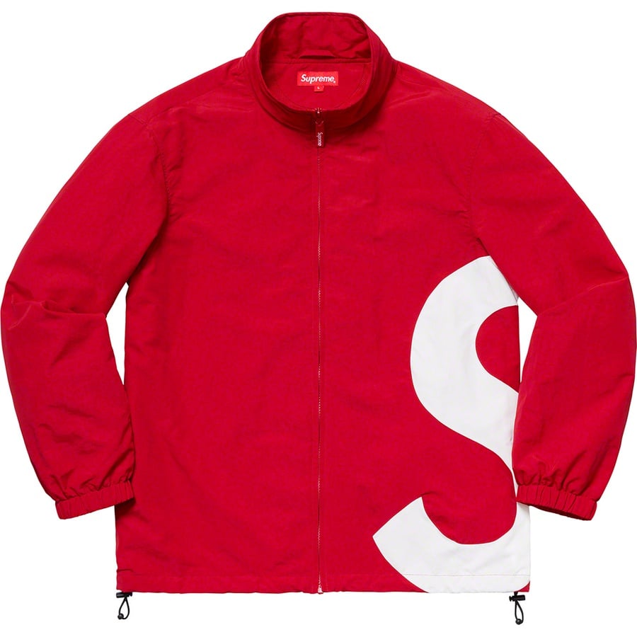 Details on S Logo Track Jacket from spring summer
                                            2019 (Price is $168)