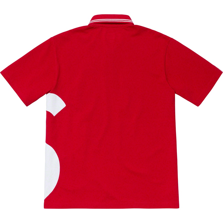 Details on S Logo Polo Red from spring summer
                                                    2019 (Price is $118)