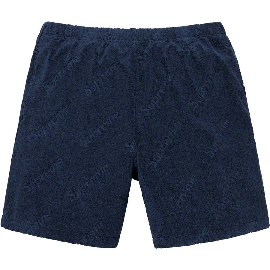 Details on Terry Jacquard Logo Short Navy from spring summer
                                                    2019 (Price is $118)