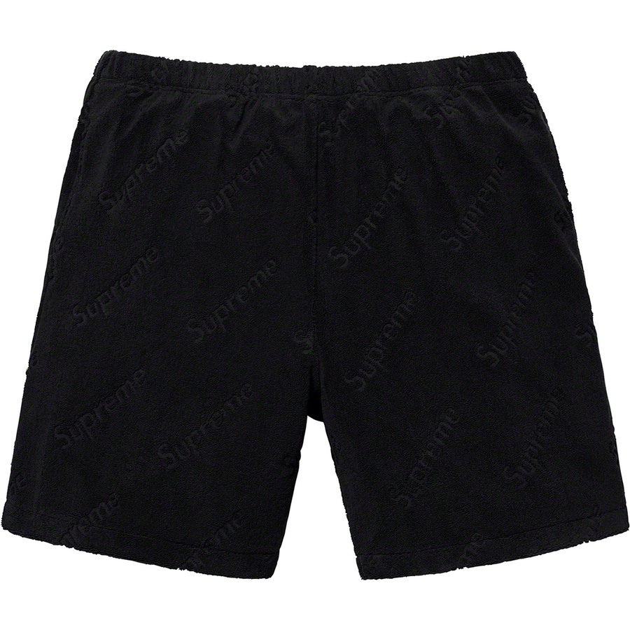 Details on Terry Jacquard Logo Short Black from spring summer
                                                    2019 (Price is $118)