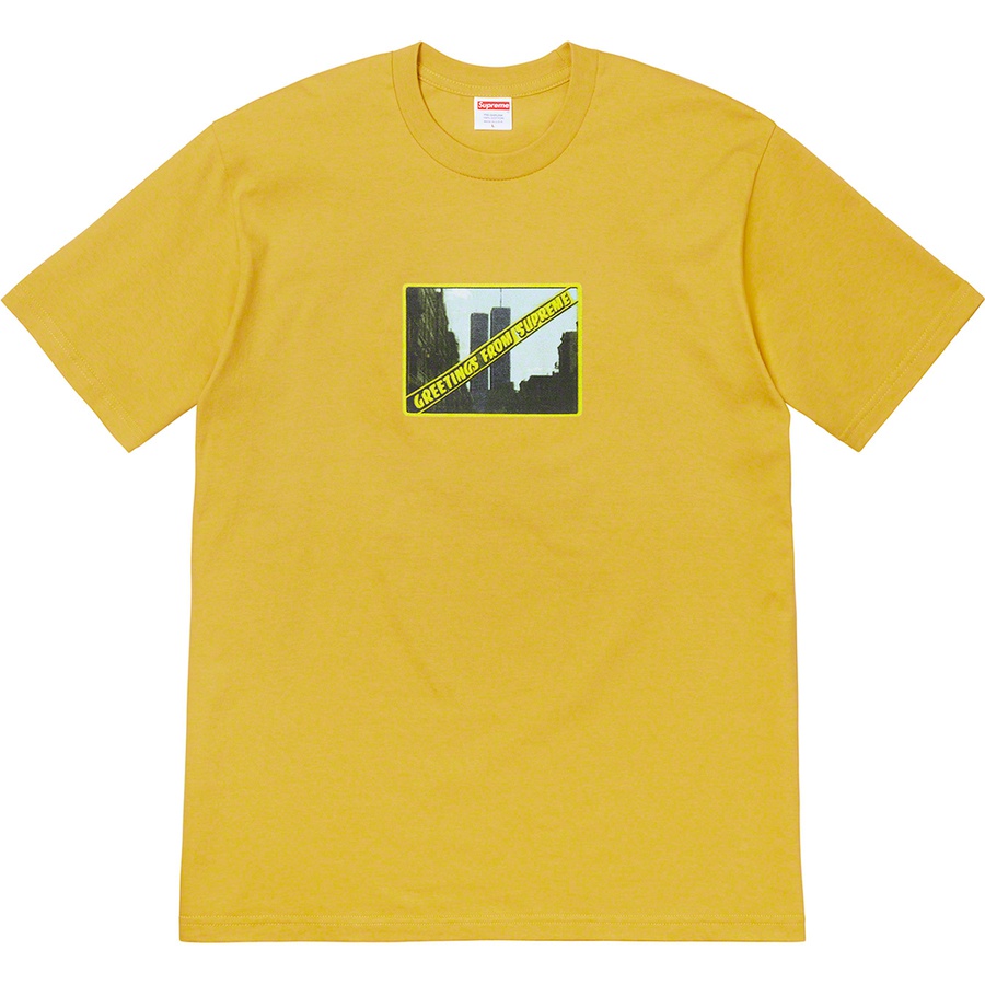 Details on Greetings Tee Acid Yellow from spring summer
                                                    2019 (Price is $38)