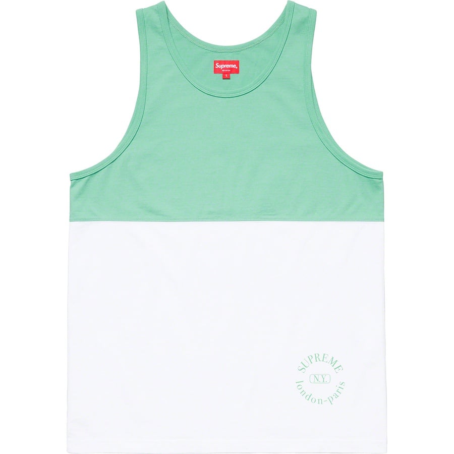 Details on Split Tank Top Mint from spring summer
                                                    2019 (Price is $78)