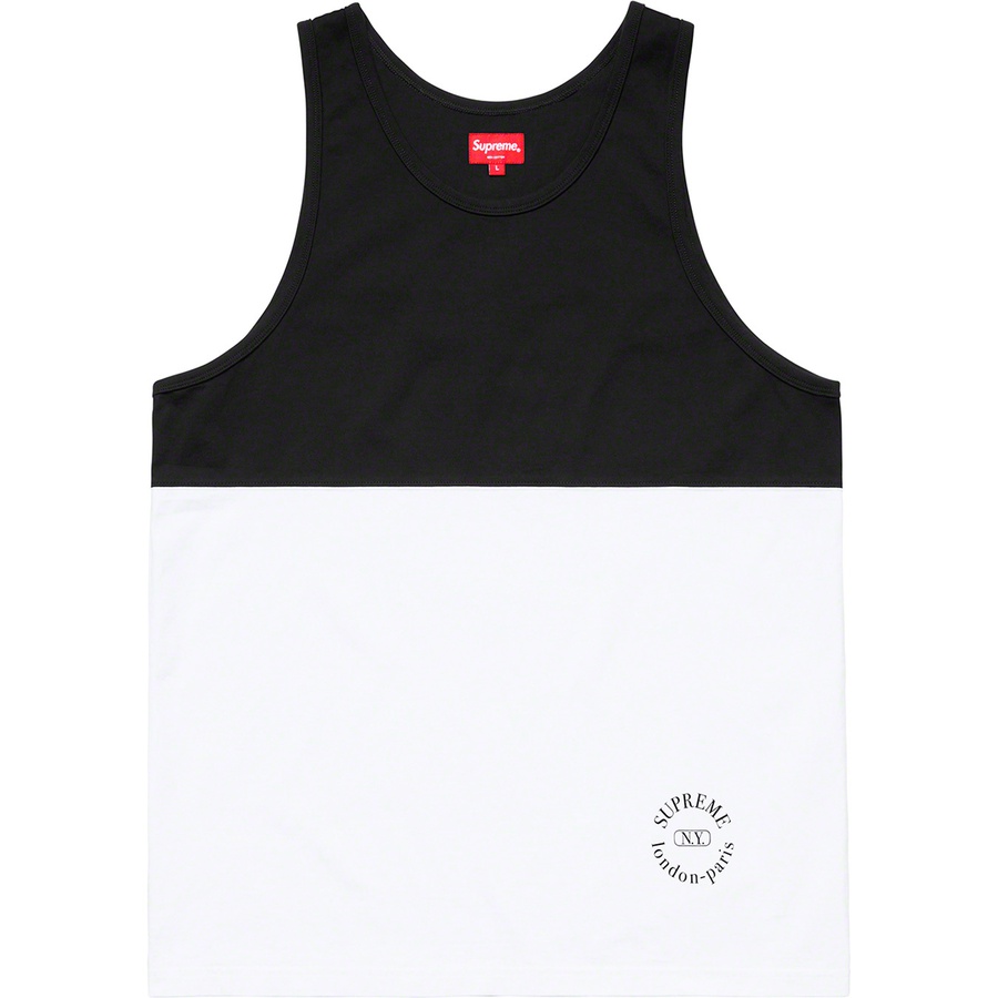 Details on Split Tank Top Black from spring summer
                                                    2019 (Price is $78)