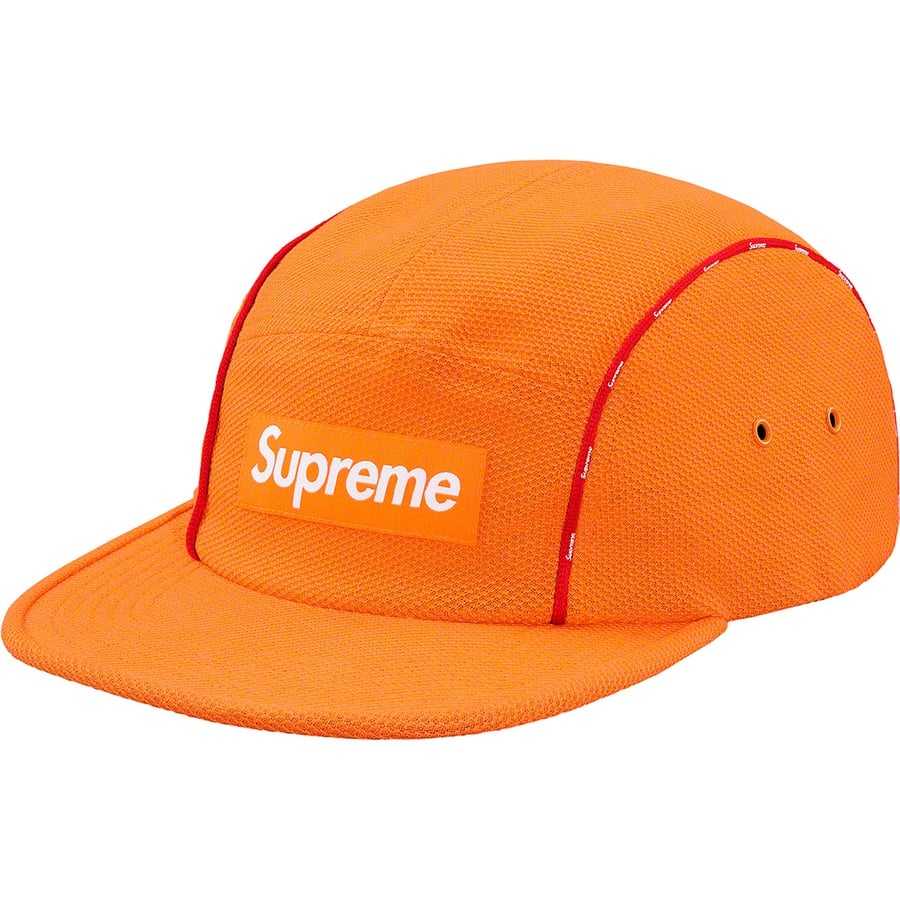 Details on Pique Piping Camp Cap Light Orange from spring summer
                                                    2019 (Price is $48)
