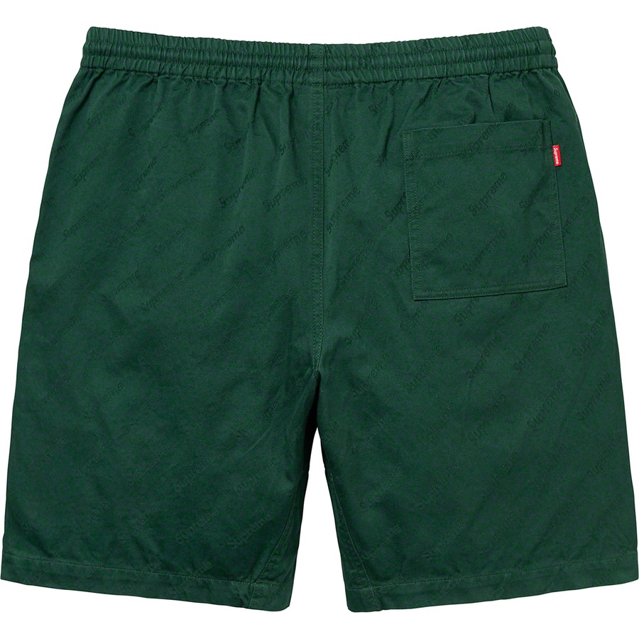 Details on Jacquard Logos Twill Short Forest Green from fall winter
                                                    2019 (Price is $118)