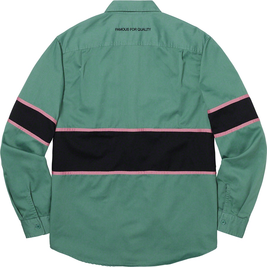 Details on High Powered Work Shirt Light Green from fall winter
                                                    2019 (Price is $138)