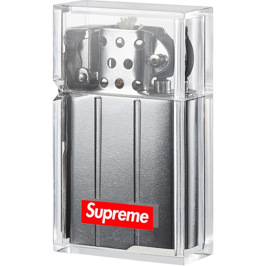 Details on Supreme Tsubota Pearl Hard Edge Lighter Clear from fall winter
                                                    2019 (Price is $38)