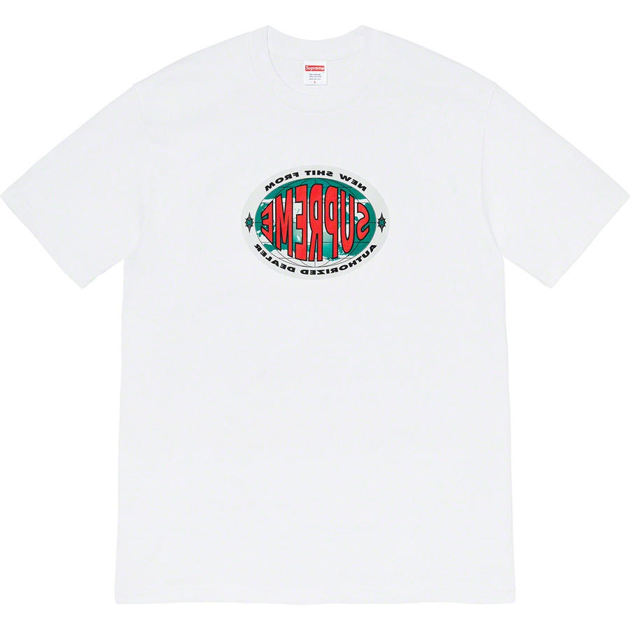 Details on New Shit Tee White from fall winter
                                                    2019 (Price is $38)