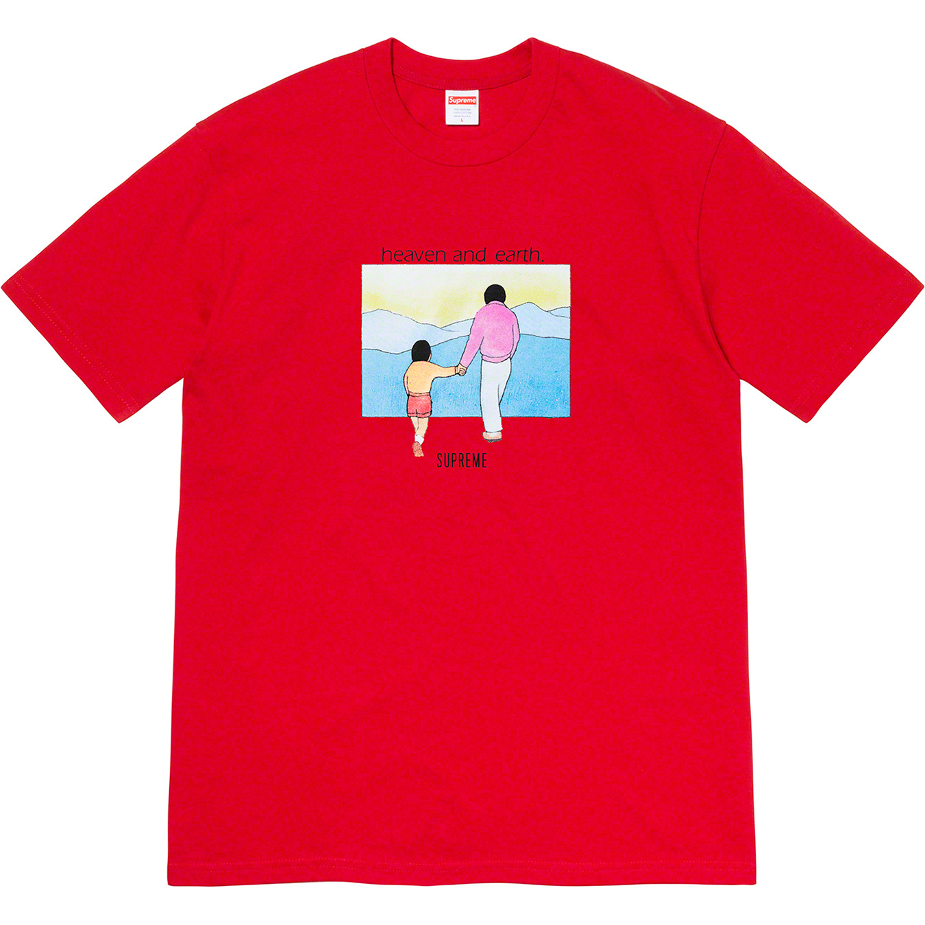 Heaven And Earth Tee Fall Winter 2019 Supreme