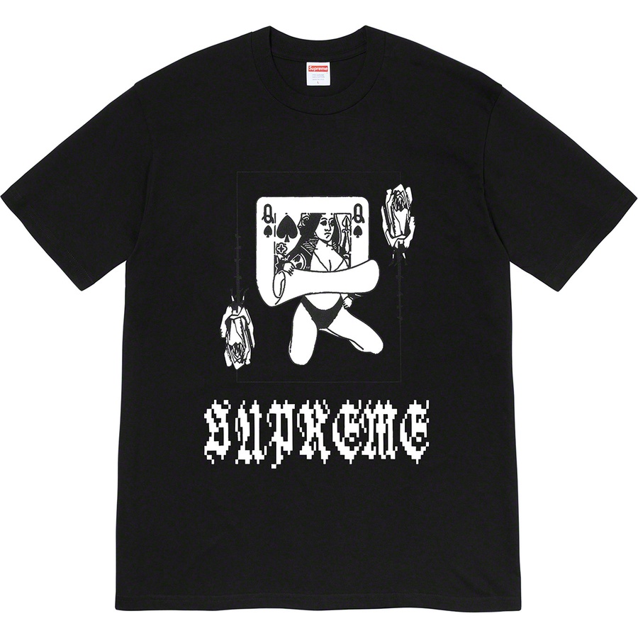 Details on Queen Tee Black from fall winter
                                                    2019 (Price is $38)