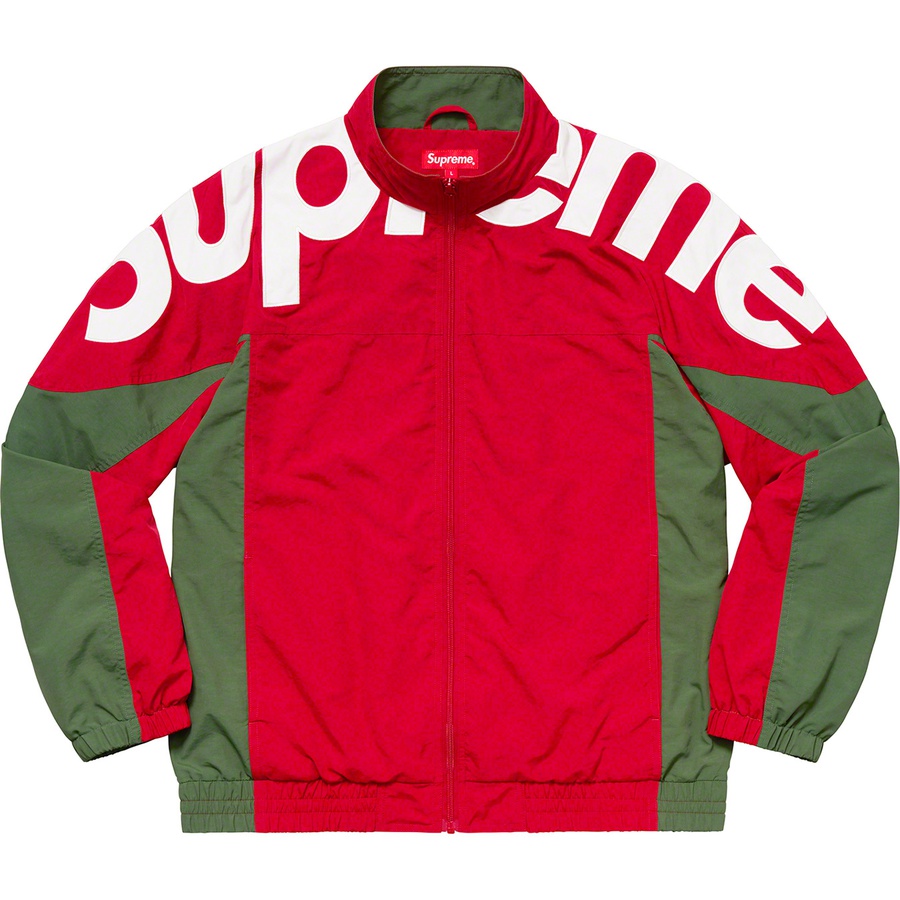 Supreme Shoulder Logo Track Jacket 赤 S