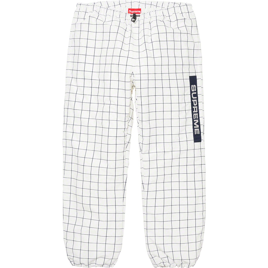 Details on Heavy Nylon Pant Windowpane from fall winter
                                                    2019 (Price is $128)