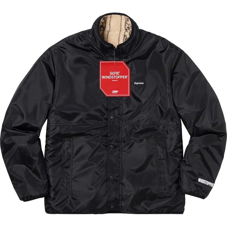 Details on Reversible Bandana Fleece Jacket Tan from fall winter
                                                    2019 (Price is $228)