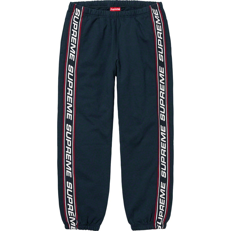 Details on Text Rib Sweatpant Navy from fall winter
                                                    2019 (Price is $148)