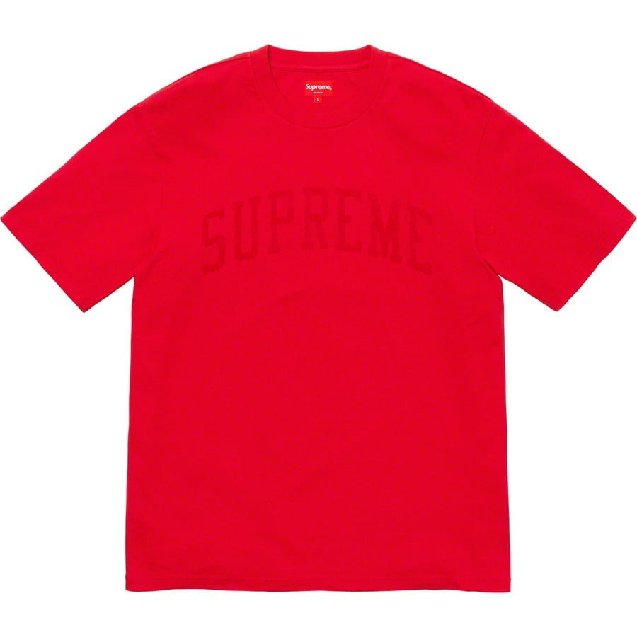 Details on Chenille Arc Logo S S Top Red from fall winter
                                                    2019 (Price is $78)