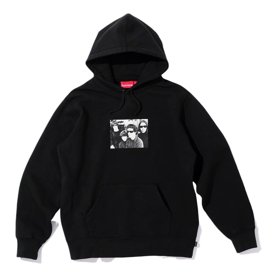 Details on Supreme The Velvet Underground Hooded Sweatshirt None from fall winter
                                                    2019 (Price is $178)