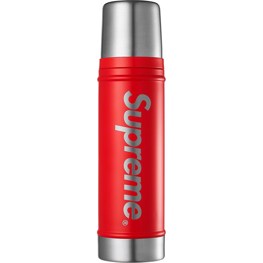 Details on Supreme Stanley 20 oz. Vacuum Insulated Bottle Red from fall winter
                                                    2019 (Price is $46)
