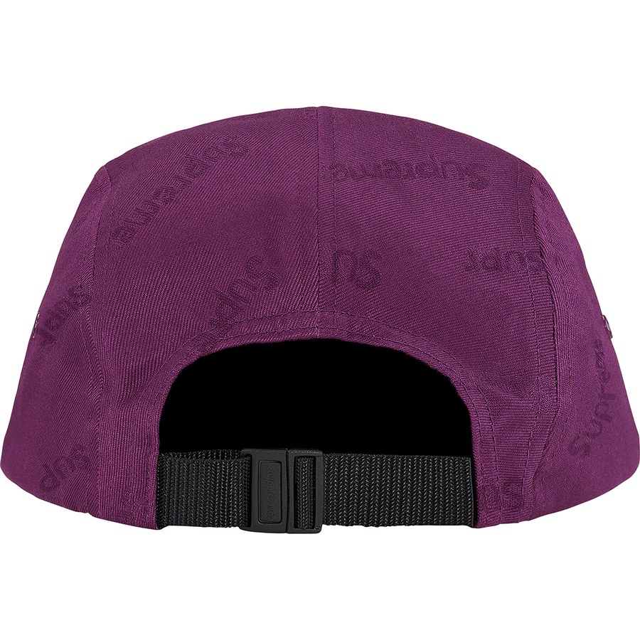 Details on Jacquard Logos Twill Camp Cap Purple from fall winter
                                                    2019 (Price is $48)