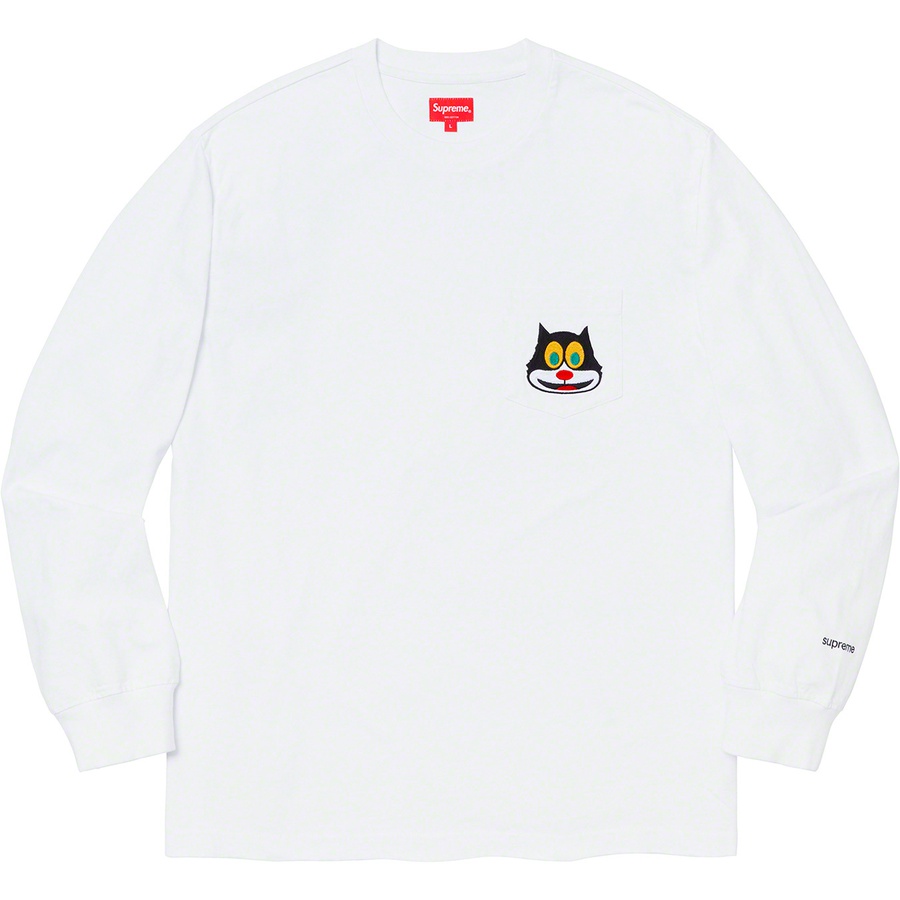 Details on Cat L S Pocket Tee White from fall winter
                                                    2019 (Price is $78)