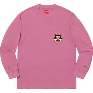 supreme cat pocket tee