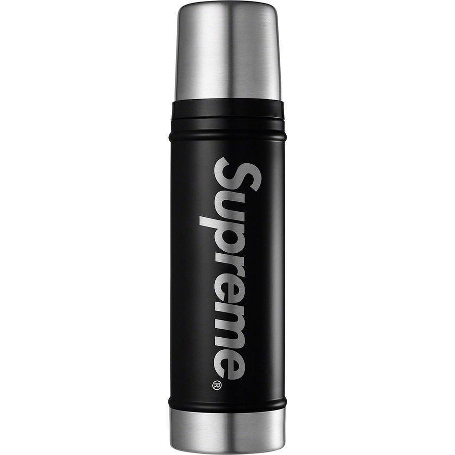 Details on Supreme Stanley 20 oz. Vacuum Insulated Bottle Black from fall winter
                                                    2019 (Price is $46)