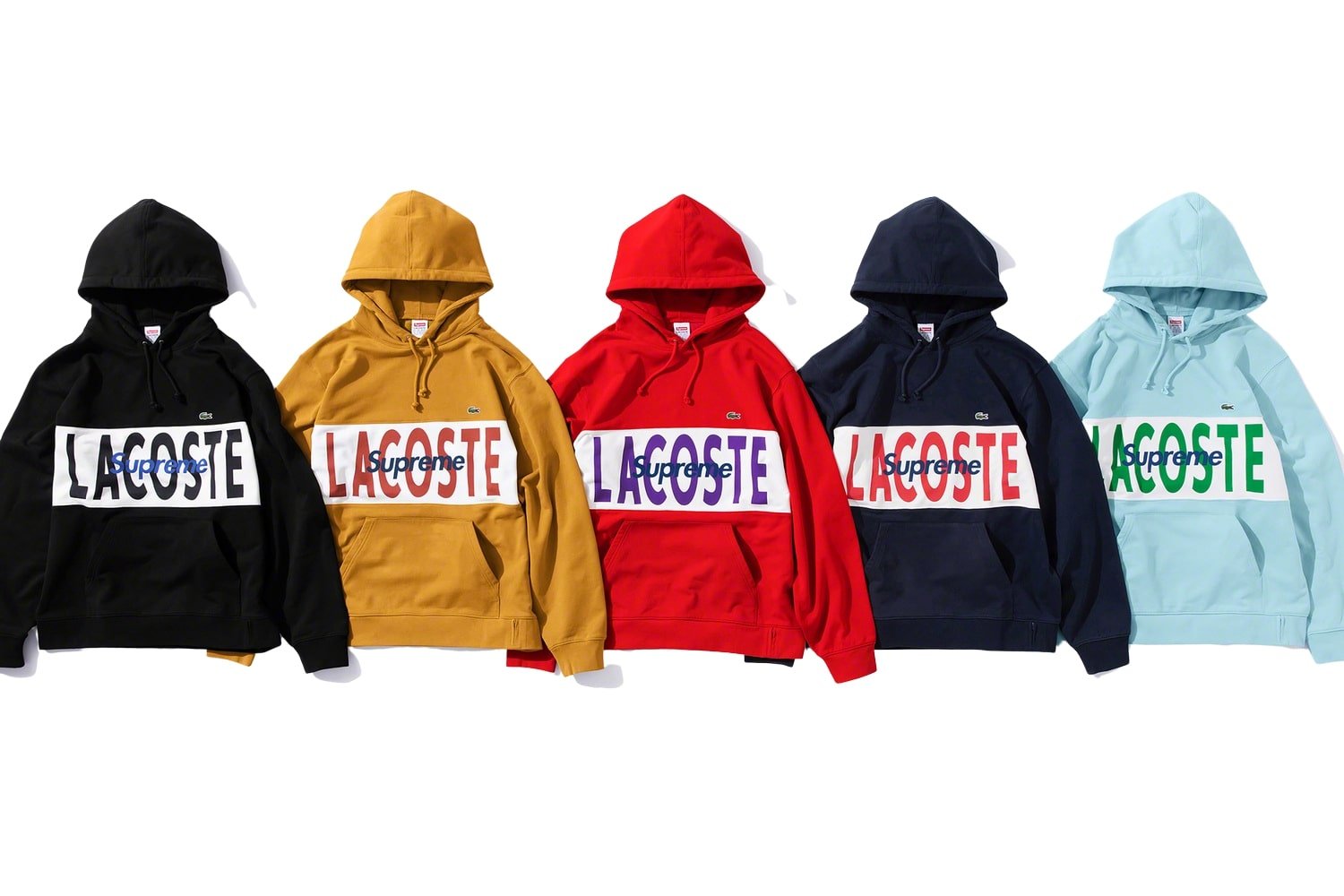 hoodie lacoste supreme