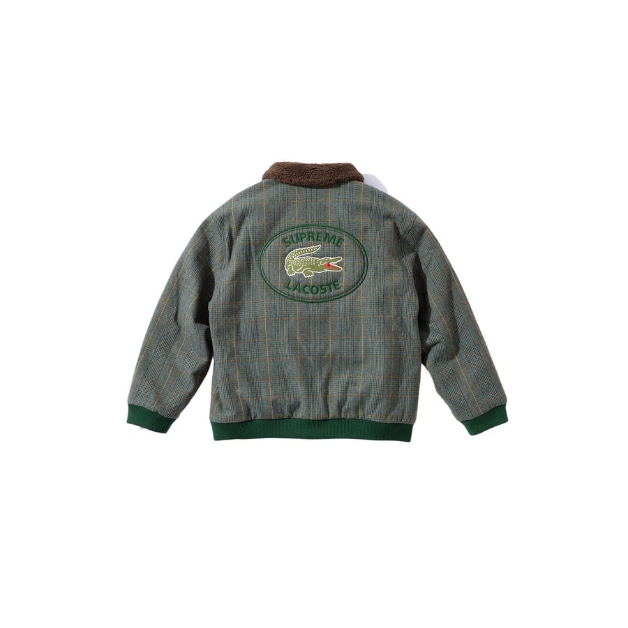 Details on Supreme LACOSTE Wool Bomber Jacket None from fall winter
                                                    2019 (Price is $368)