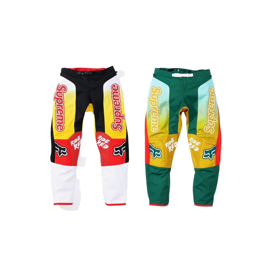 Details on Supreme Honda Fox Racing Moto Pant from fall winter
                                            2019 (Price is $238)