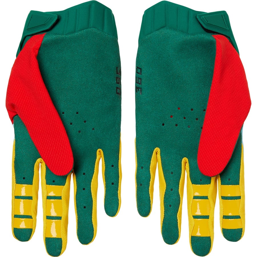 Details on Supreme Honda Fox Racing Gloves Moss from fall winter
                                                    2019 (Price is $88)
