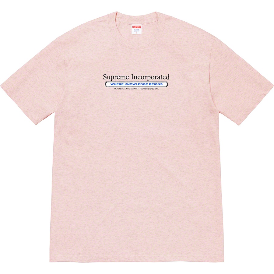 Details on Inc. Tee Heather Light Pink from fall winter
                                                    2019 (Price is $38)