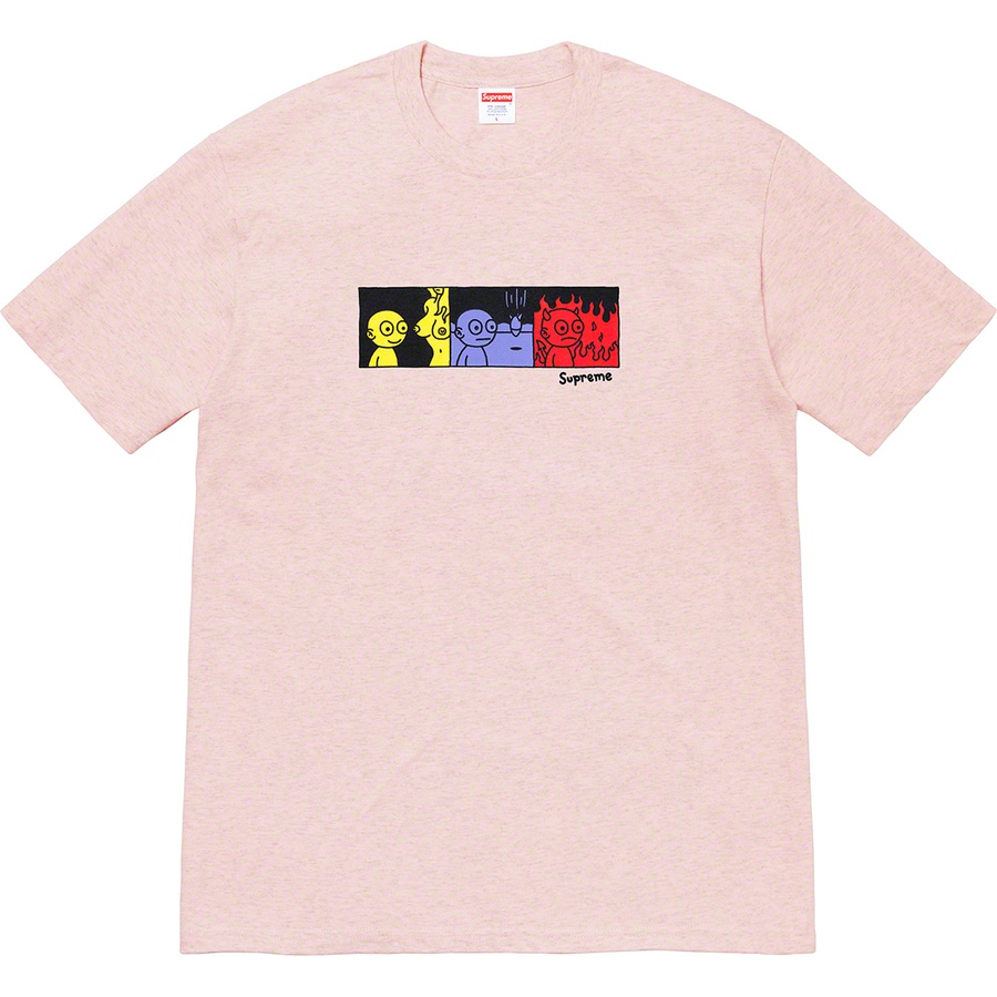 Details on Life Tee Heather Light Pink from fall winter
                                                    2019 (Price is $38)