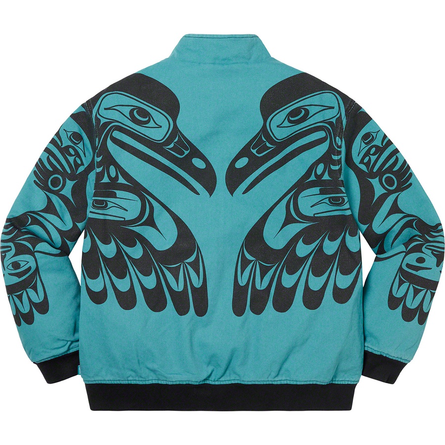 Details on Makah Zip Up Jacket Teal from fall winter
                                                    2019 (Price is $198)
