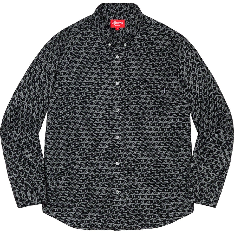 Details on Monogram Shirt Black from fall winter
                                                    2019 (Price is $128)