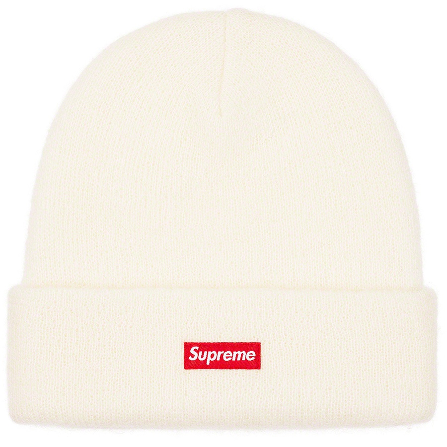Details on Mohair Beanie White from fall winter
                                                    2019 (Price is $40)