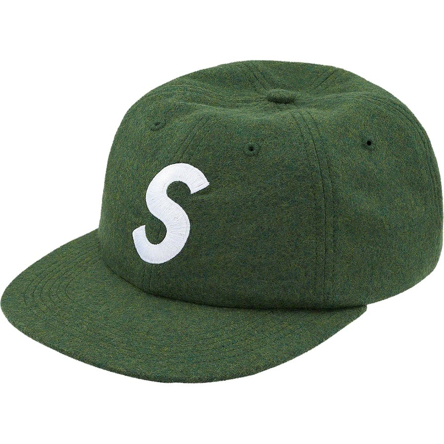 Details on Wool S Logo 6-Panel Green from fall winter
                                                    2019 (Price is $54)
