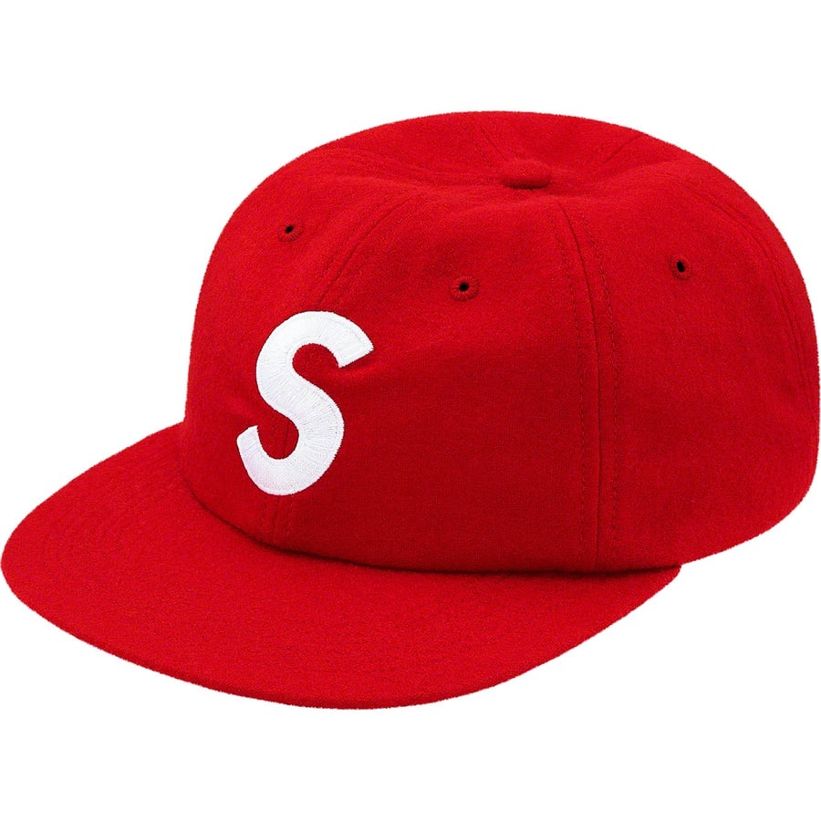 Details on Wool S Logo 6-Panel Red from fall winter
                                                    2019 (Price is $54)